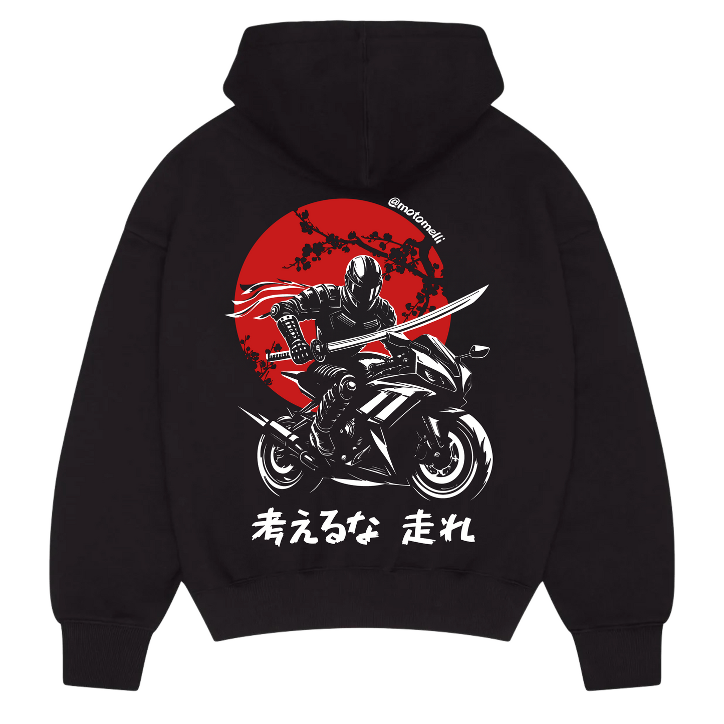 Graphic Japanese Biker Hoodie