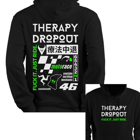 The Original Hoodie with Kawasaki Green Accent