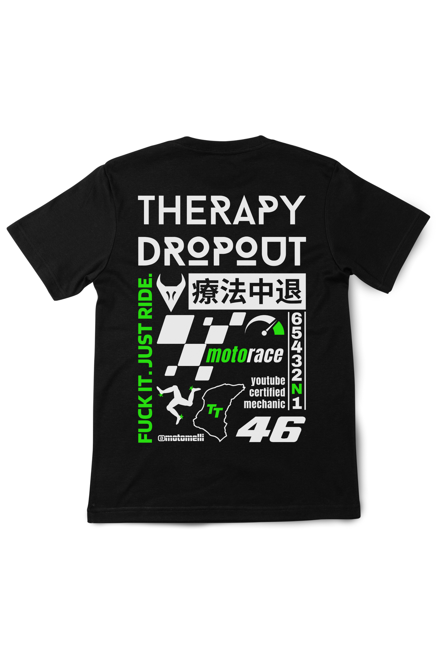 The Original T-Shirt with Kawasaki Green